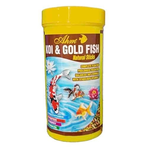 Ahm Koi Goldfish Natural Sticks 1250 Ml Balık Yemi