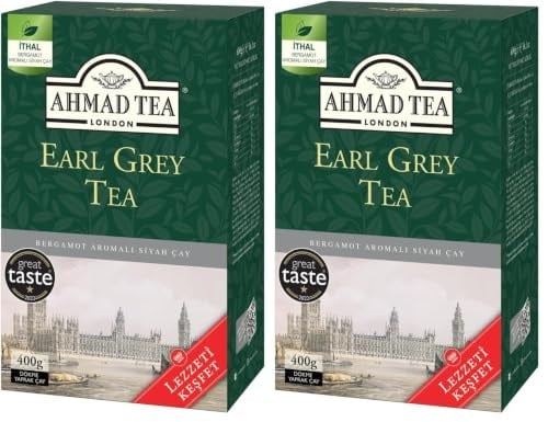 AHMAD TEA Earl Grey 400 Gram Dökme Çay (2 paketi)