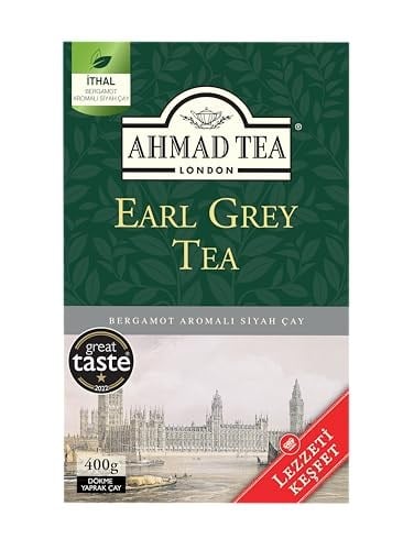 AHMAD TEA Earl Grey 400 Gram Dökme Çay (2 paketi)