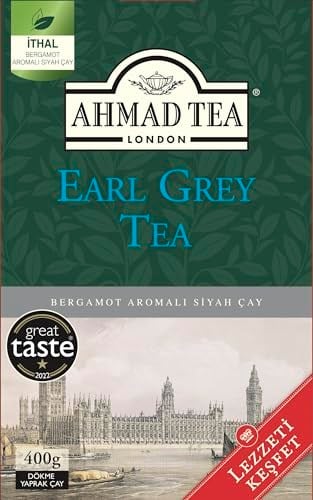 AHMAD TEA Earl Grey 400 Gram Dökme Çay (2 paketi)
