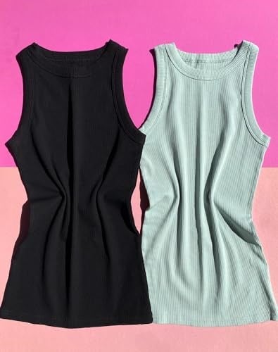 Ahmio Halter Yaka 2’li Premium Doku Kaşkorse T-Shirt Pamuklu Kadın Örme Atlet