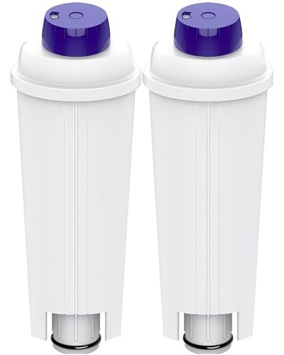 Aiitomg DeLonghi için 2 Adet Kahve Makinesi Su Filtresi Delonghi Magnifica s DLSC002 Süzgeç Makinesi Delonghi Su Filtresi DeLonghi ECAM, ETAM, EC, BC Serisi için