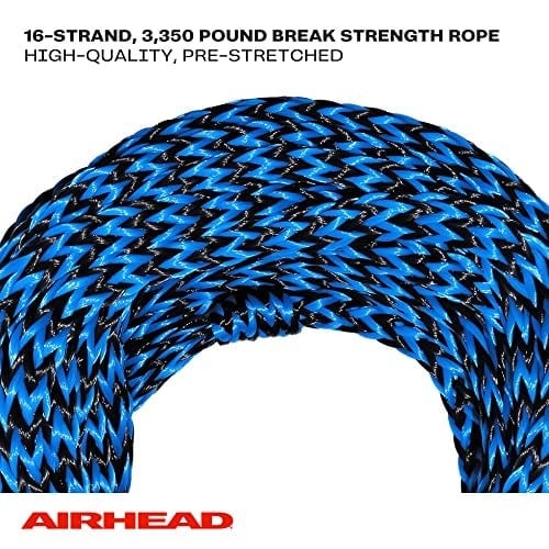 Airhead Çekme Halatı, Çekilebilir Borular için 1-4 Binici Halatı Multi, 9/16 