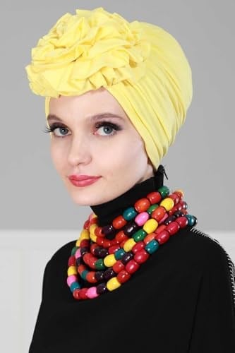 Aishas Design Güllü Penye Bone,B-21 Sarı