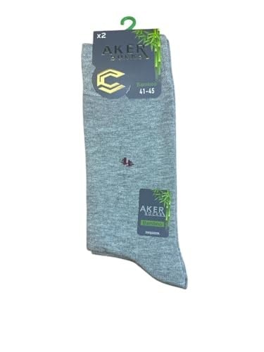 Aker 6 Çift BAMBU Premium Klasik Erkek Çorap