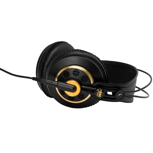 AKG K240 Studio profesyonel, yarı açık kulak üstü kulaklık - Seçenekler: K240 Studio - Yarı Açık, K240 MKII - Yarı Açık