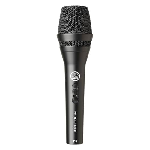 AKG P5 S On/Off Tuşlu Dinamik Mikrofon - Seçenekler: P5s, P3s, P5i
