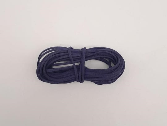 Aksesuar 5 metre Lacivert Nubuk Deri İp No:2