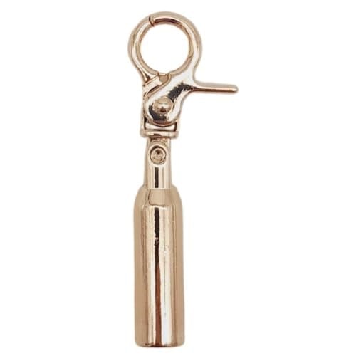 Aksesuar 7 mm Kancalı Kovan Light Gold Renk 10 Adet