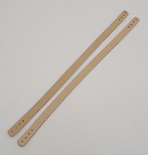 Aksesuar Gerçek Deri 35X1.2 Cm Ham Doğal Renk Sapı