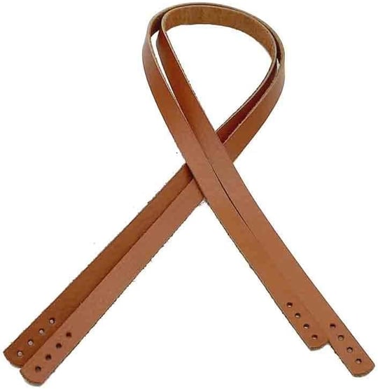 Aksesuar Gerçek Deri 70X1.2 Cm Taba Renk Sapı