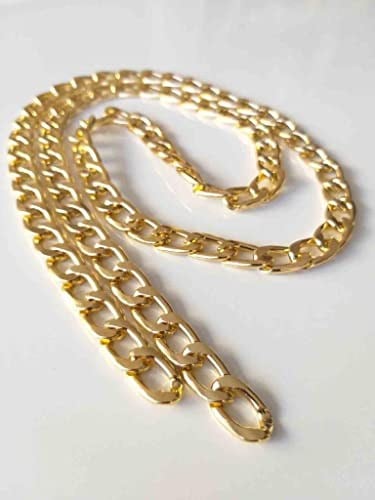 Aksesuar Light Gold Klasik İnce Zinciri (120 Cm)