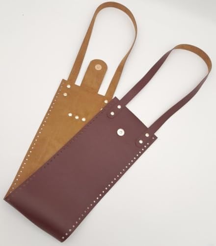 Aksesuar Suni Deri Kova Model Bordo Renk Deri Seti Light Gold Metal