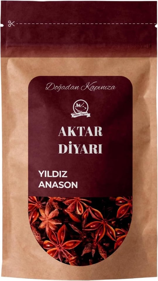 Aktar Diyarı Yıldız Anason 100 Gr, BHR-ADY30902