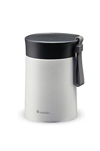 Aladdin Bistro Thermavac Paslanmaz Çelik Yemek Termosu, Gri (Stone Grey), 0.4 L