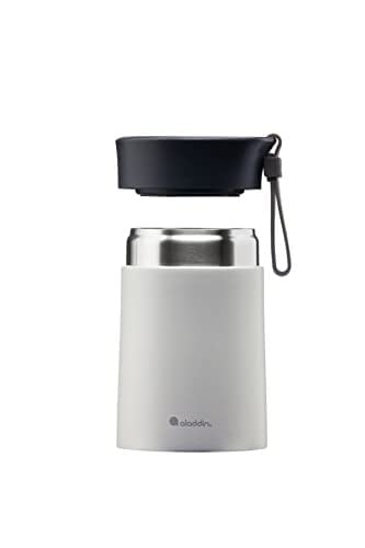 Aladdin Bistro Thermavac Paslanmaz Çelik Yemek Termosu, Gri (Stone Grey), 0.4 L