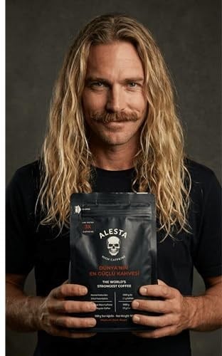 Alesta Coffee Yüksek Kafeinli Öğütülmüş Filtre Kahve 250 Gr. / Sporcu Kahvesi 3 Kat Kafein(french Press Ve Makine)