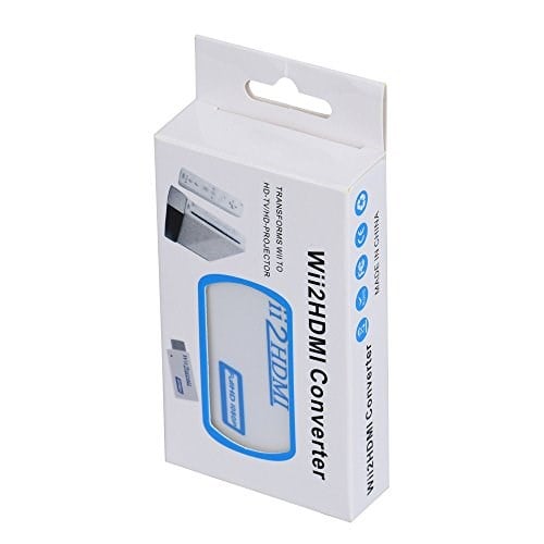 Alfais 4542 Nintendo Wii için HDMI Tv Kablo Çevirici Dönüştürücü Adaptör