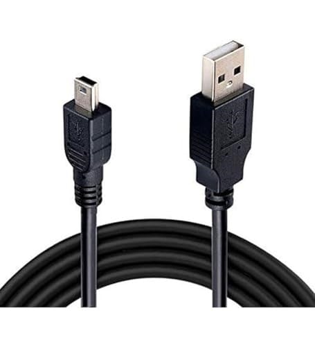 Alfais 4575 Mini USB to USB Data Şarj Kablosu, Siyah