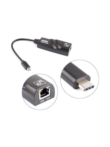 Alfais 5060 Type C USB 3.1 to Ethernet 1000Mbps Gigabit Ağ Adaptör Kartı