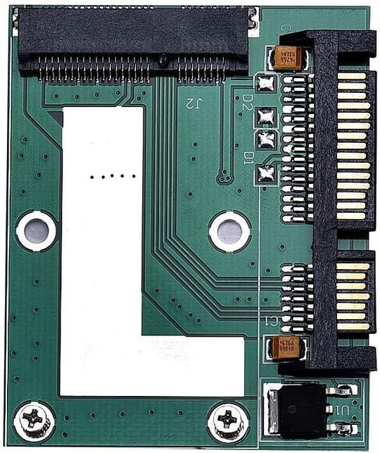 Alfais 5137 mSATA (mini sata) Ssd To Sata Çevirici Dönüştürücü Adaptör