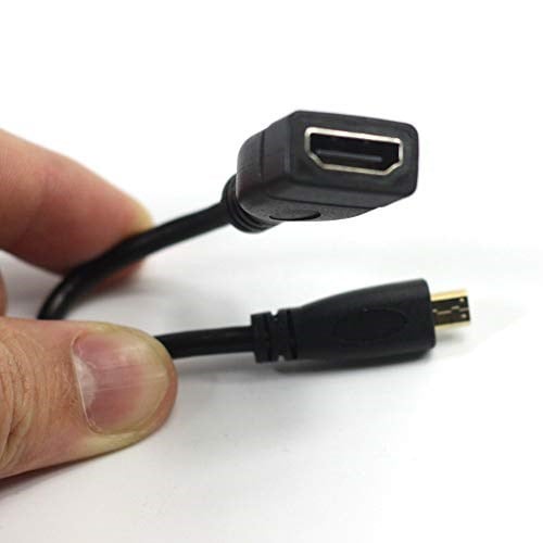 Alfais 5139 Micro Mikro Hdmi Çevirici Dönüştürücü Adaptör Kablosu 15cm