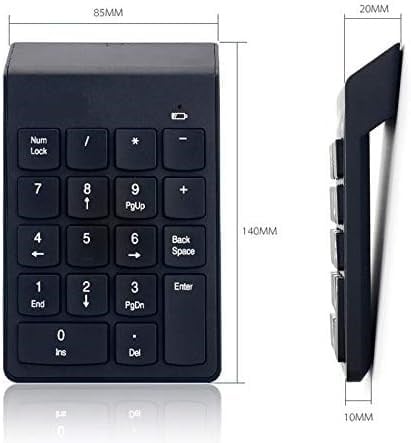 Alfalink AL-2021 USB Numpad Keypad Kablosuz Numerik Klavye USB Numaratör Tuş Takımı