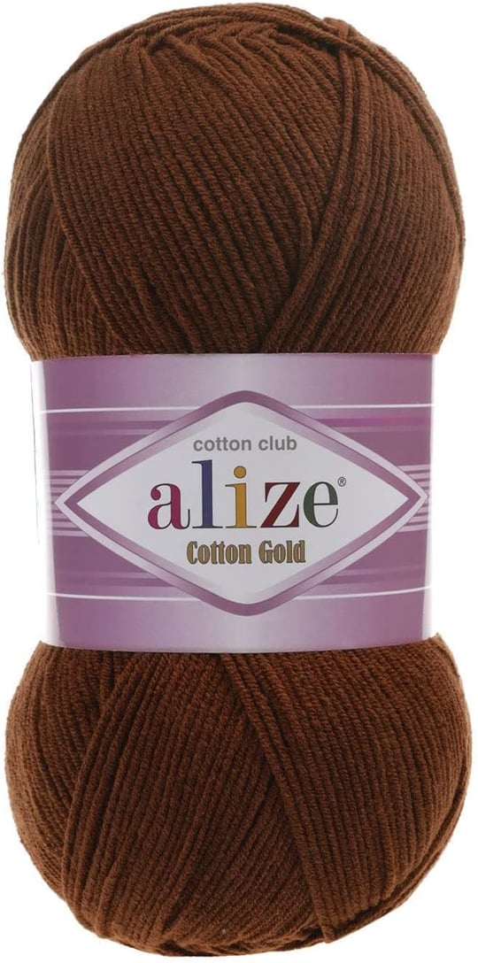 Alize Cotton Gold El Örgü İpliği 5 Adet (Mor 44)
