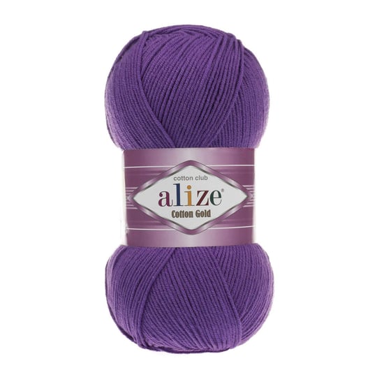 Alize Cotton Gold El Örgü İpliği 5 Adet (Mor 44)