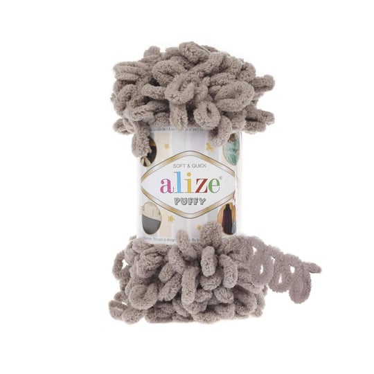 Alize Puffy 100gr El Örgü İpi İpliği Yünü 268 TAŞ