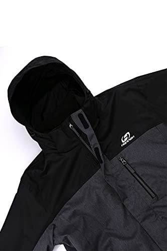 Alpinist Hannah Sigfred 3 in1 Outdoor Jacket Erkek Outdoor Montu 10007626HHX.01 Gri