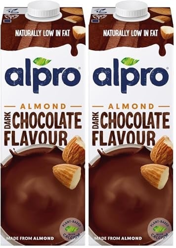 Alpro Badem Bitter Çikolata İçeceği 1L 2li paket