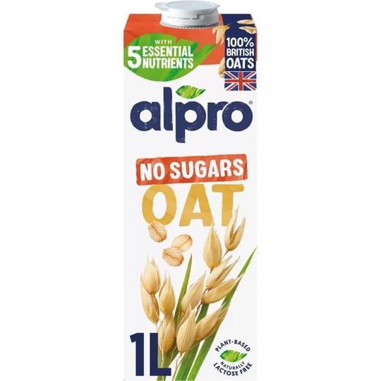 Alpro Şekersiz bitki bazlı laktızsuz Yulaf İçecek 1000 ml