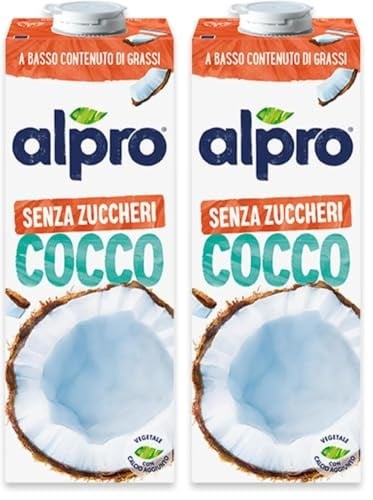 Alpro Şekersiz Hindistan Cevizi Bitki Bazlı İçecek 1 L 2li paket