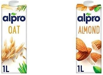 Alpro Yulaf & Badem Bitki Bazlı İçecek 1L x 2