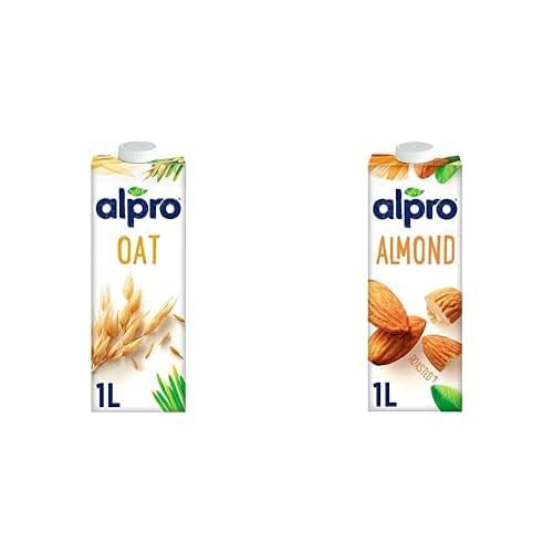 Alpro Yulaf & Badem Bitki Bazlı İçecek 1L x 2