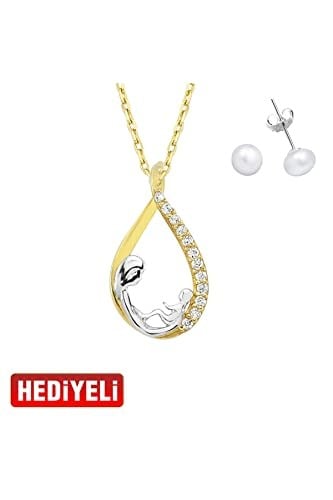 Altın Sepeti Anne Kolye