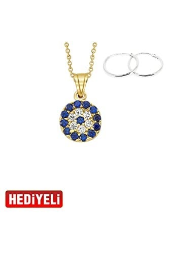 Altın Sepeti Gözlü Kolye Ucu