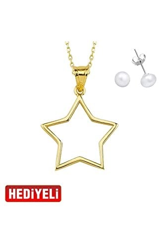 Altın Sepeti Yıldız Kolye