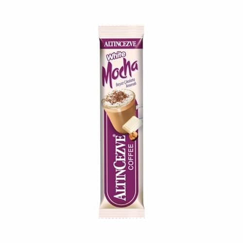 Altıncezve 3ü1 Arada Üçü Bir Arada White Mocha Beyaz Çikolata Aromalı (Tek İçimlik) 17 Gr X 40 Adet
