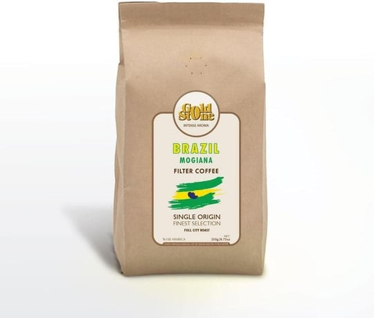 Altıncezve Gold Stone Brezilya Mogiana Filtre Kahve 250 Gr (Kağıt ve Metal Filtre)