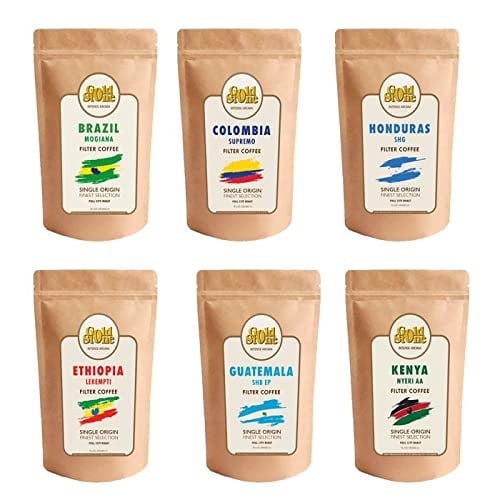 Altıncezve Gold Stone Speciality Yöresel Kahveler 6 Adet X 50 Gr Tanışma Paketi (French Press)