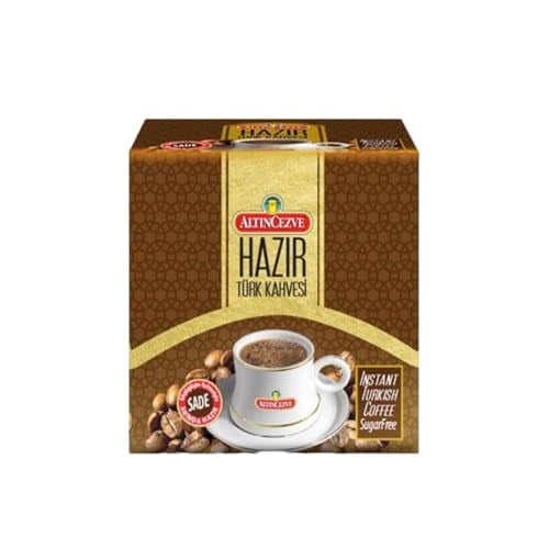 Altıncezve Hazır Türk Kahvesi Sade Tek Kullanımlık 20li Paket