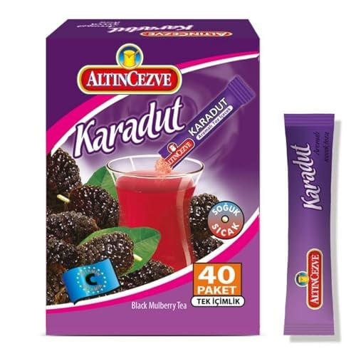 Altıncezve Karadut Aromalı Tek İçimlik İçecek Tozu 1.5 Gr X 40 Pkt