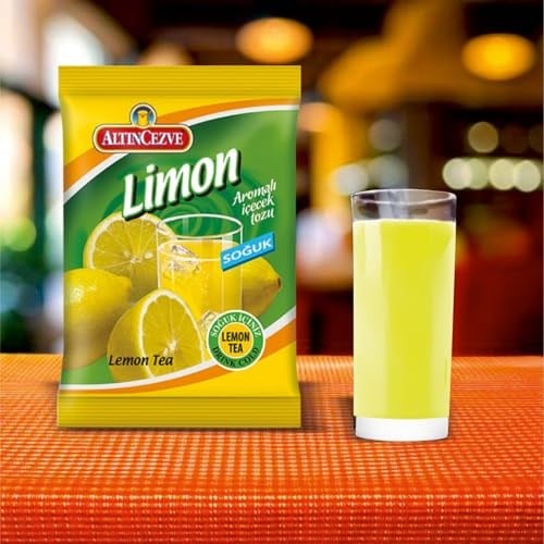 Altıncezve Limon Aromalı Toz İçecek - Soğuk Limonata 450 Gr