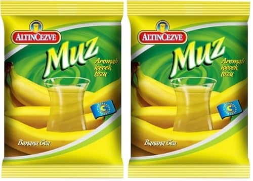 Altıncezve Muz Aromalı İçecek Tozu 250 Gr 2li paket