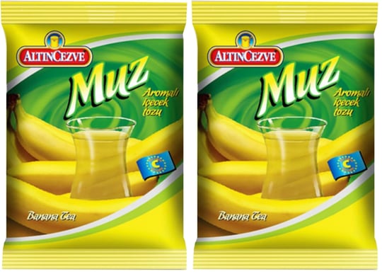 Altıncezve Muz Aromalı İçecek Tozu 250 Gr 2li paket