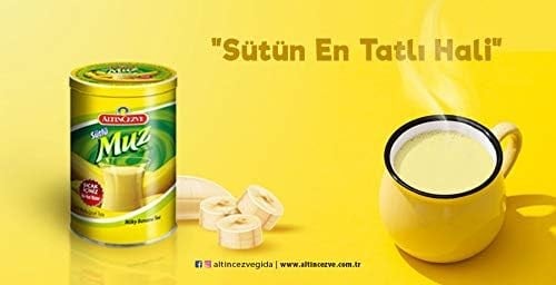 Altıncezve Sütlü Muz Teneke 250 Gr