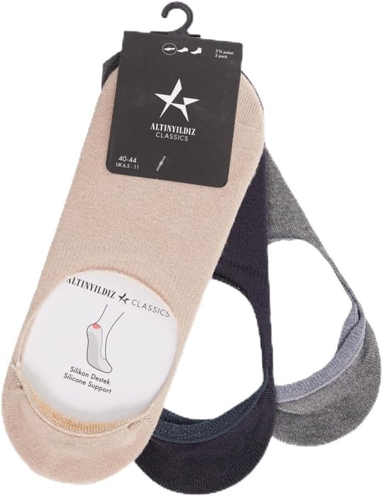 ALTINYILDIZ CLASSICS Bambu 3lü Babet Çorap