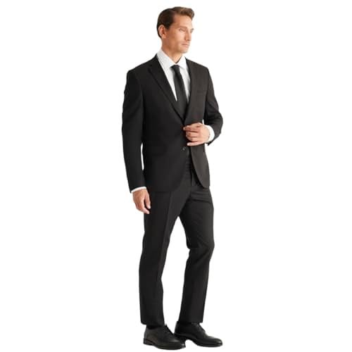 ALTINYILDIZ CLASSICS Slim Fit Dar Kesim Mono Yaka Takım Elbise